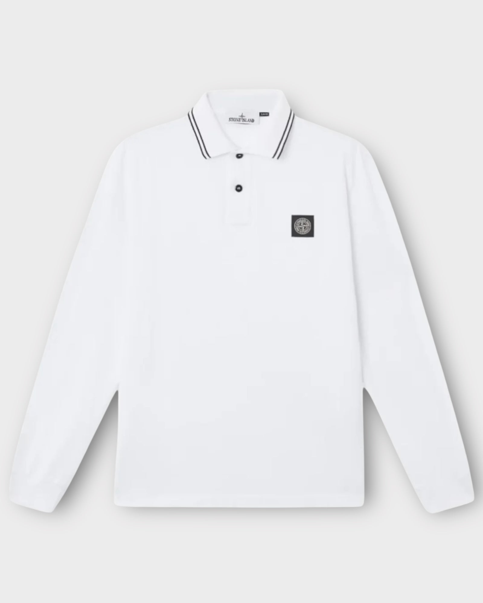 Long Sleeve Patch Logo Polo