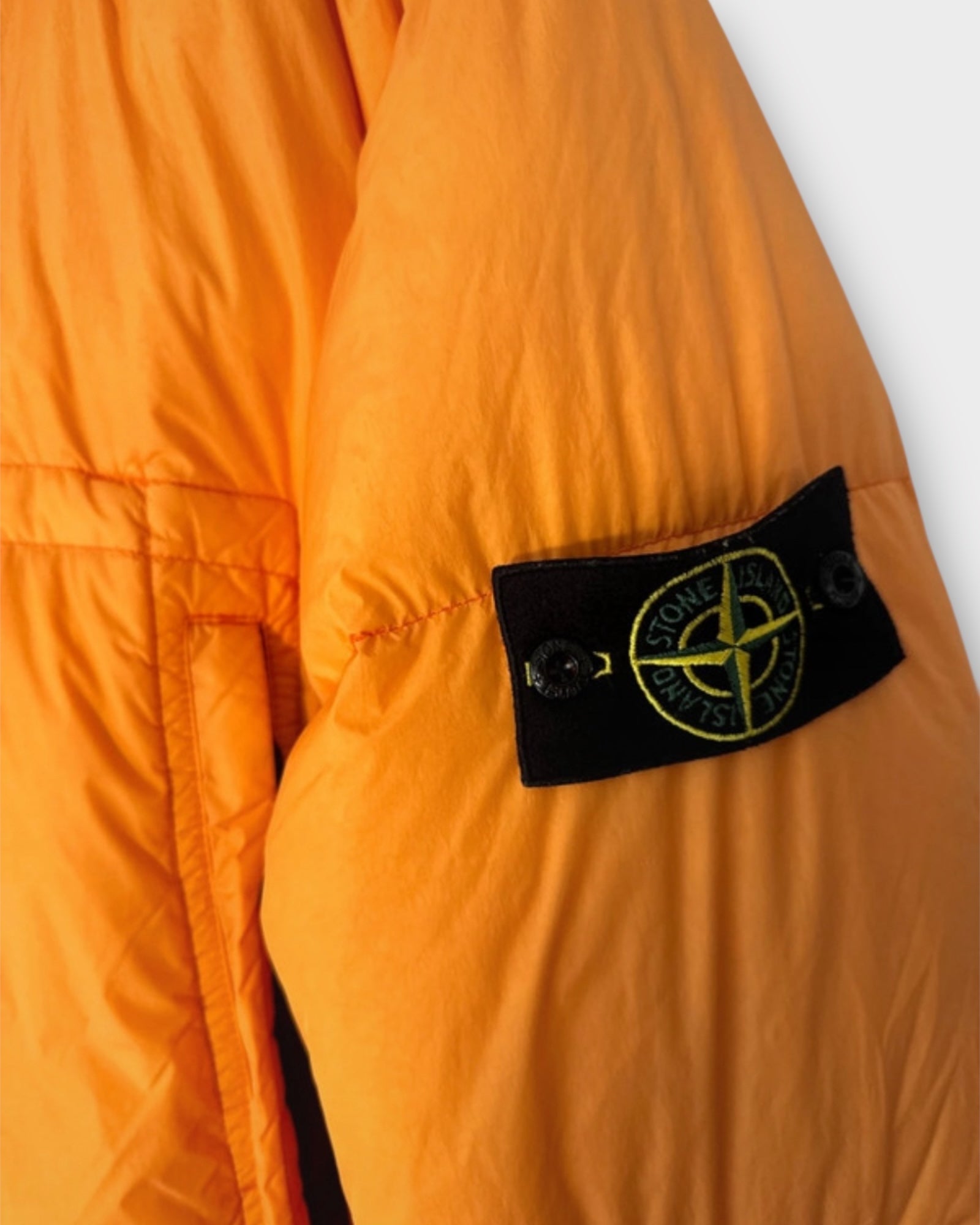 Garment Dyed Crinkle Down Puffer Jacket