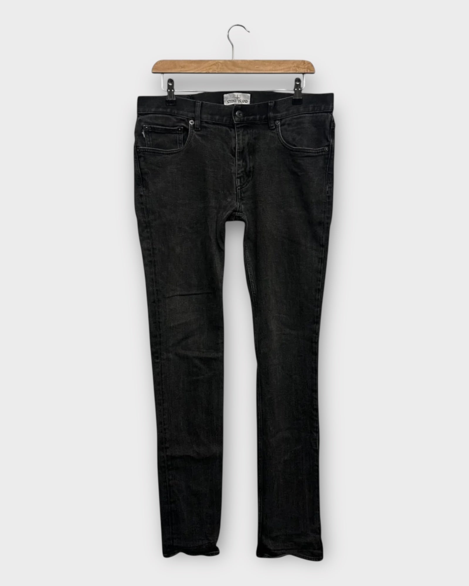 Badge Denim Jeans