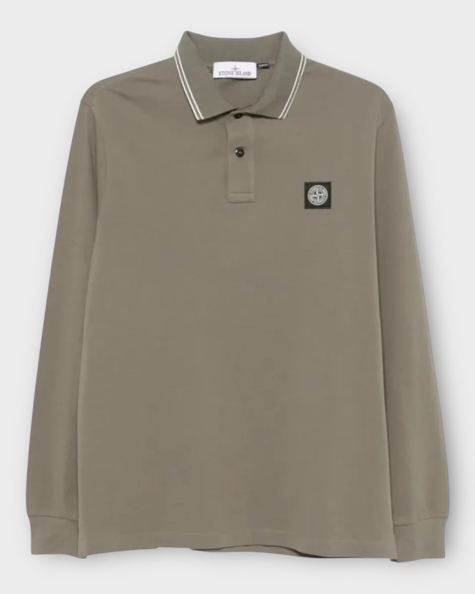 Long Sleeve Patch Logo Polo