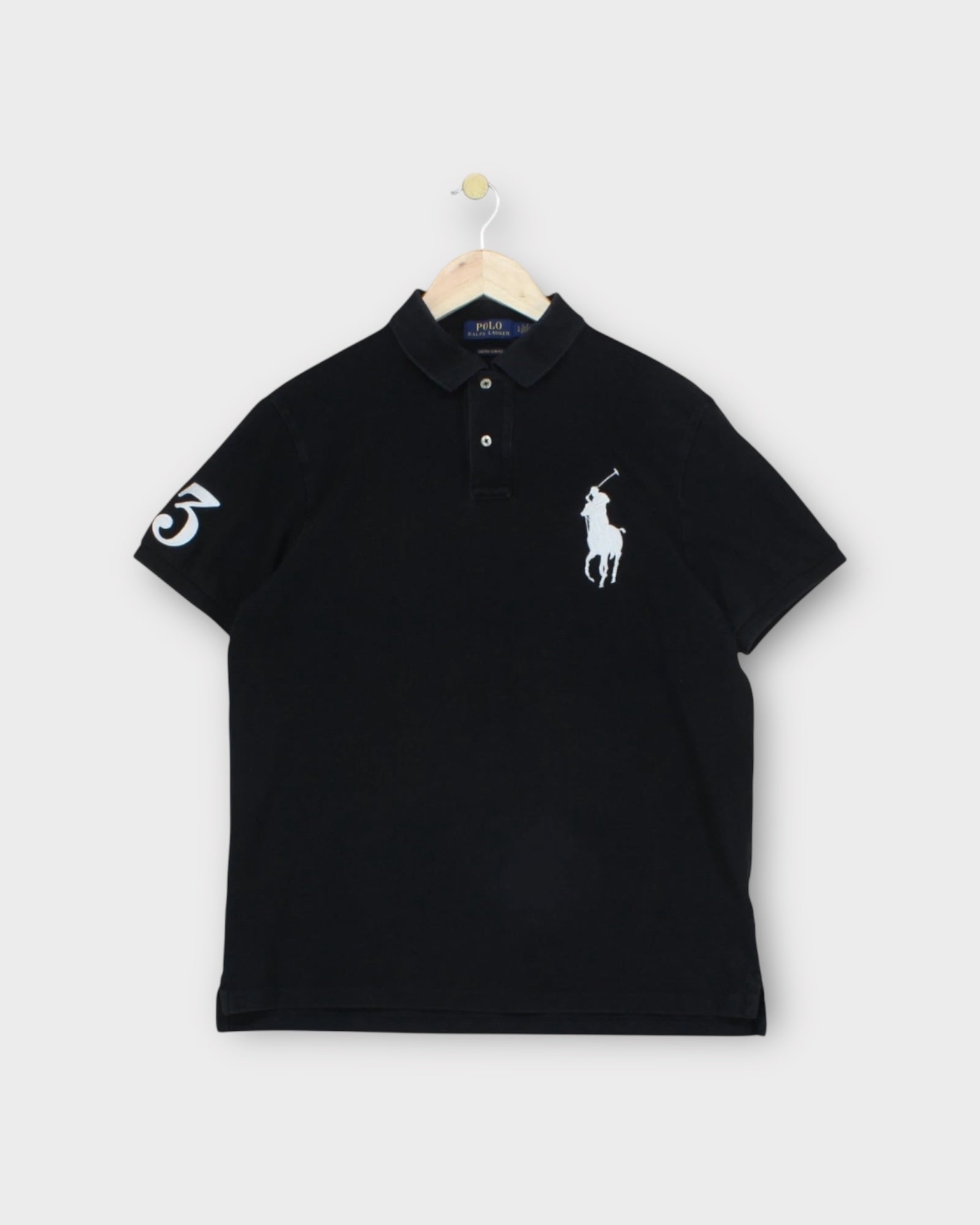 Short Sleeve Custom Fit Big Pony Polo