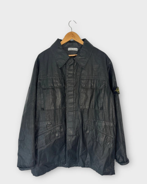 1999 Vintage Duel Layer Dutch Rope Liner Green Edge Jacket