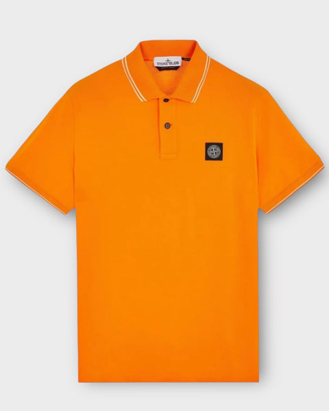 Short Sleeve Patch Logo Polo