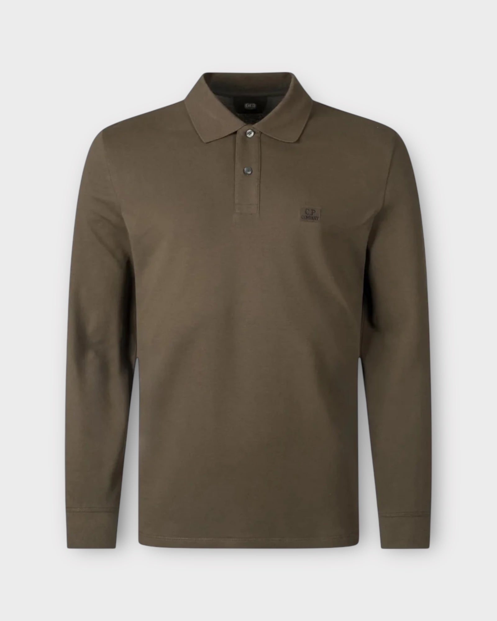 Long Sleeve Small Logo Polo