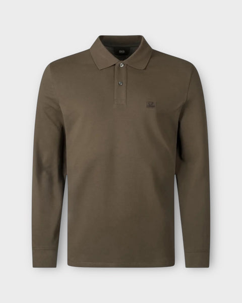 Long Sleeve Small Logo Polo