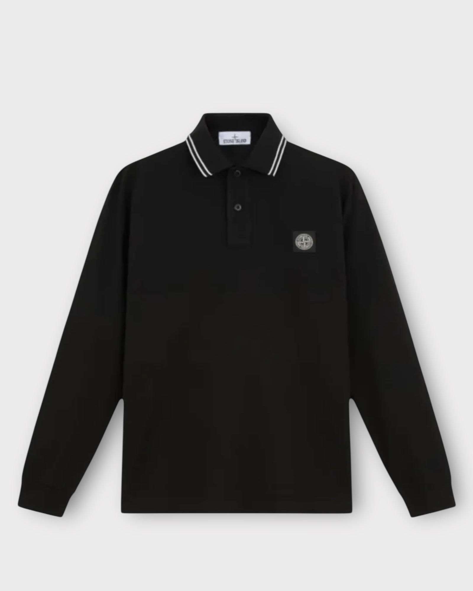 Long Sleeve Patch Logo Polo