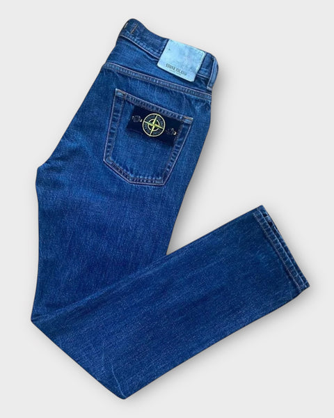 Badge Denim Jeans