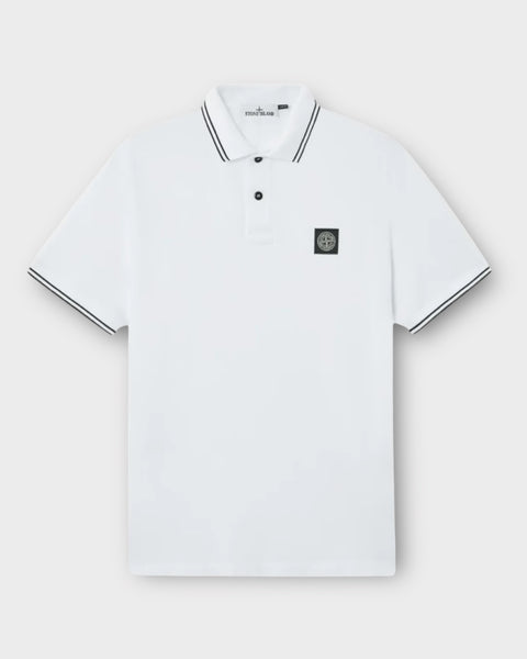 Short Sleeve Patch Logo Polo