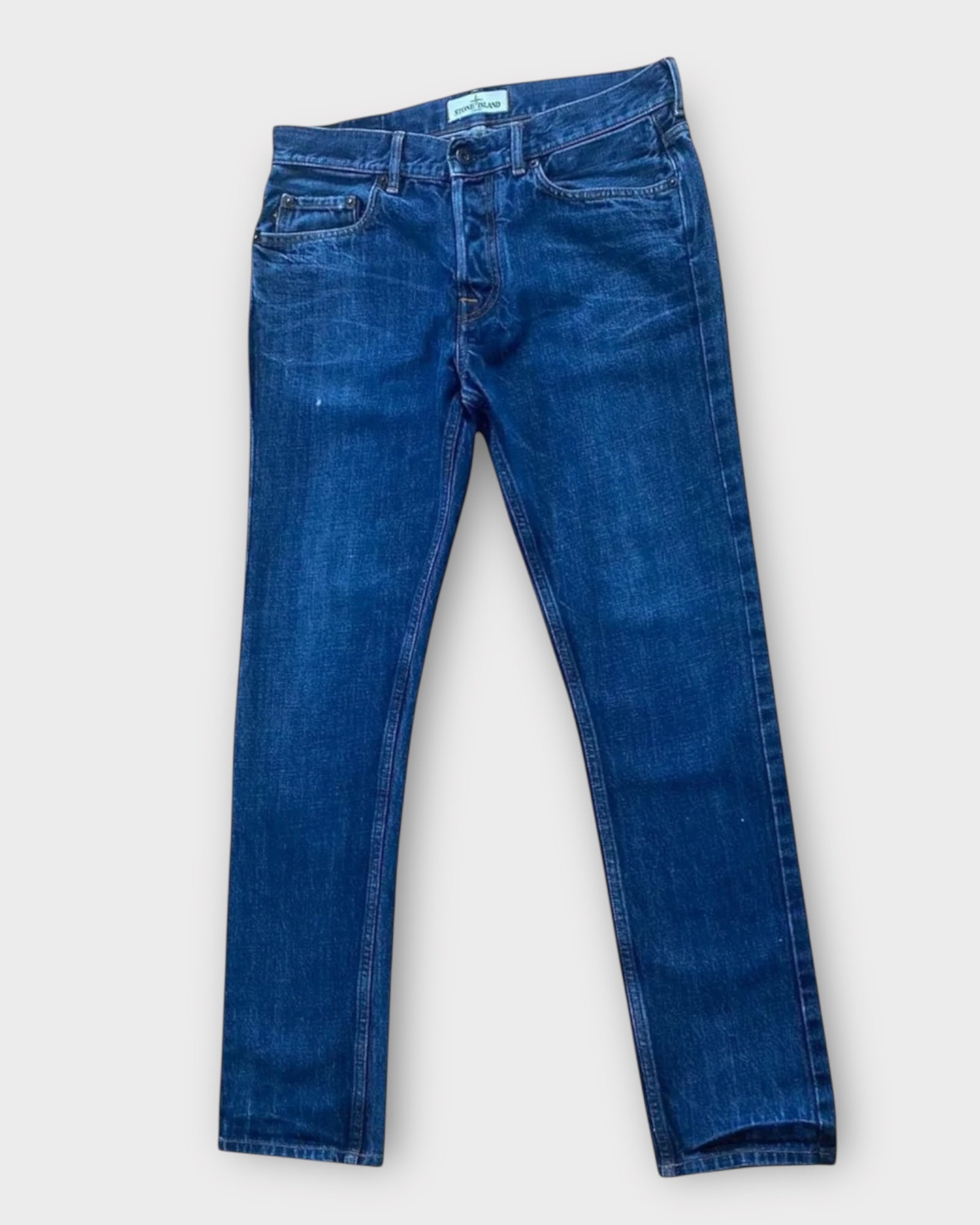 Badge Denim Jeans