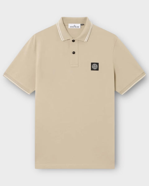 Short Sleeve Patch Logo Polo