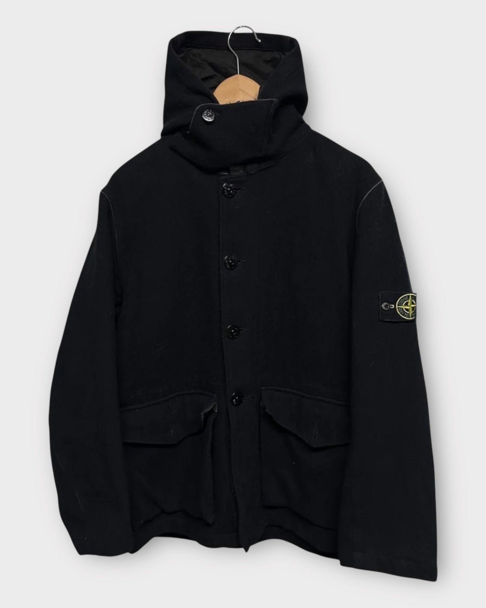 Duffle Wool Lined Double Pocket Jacket