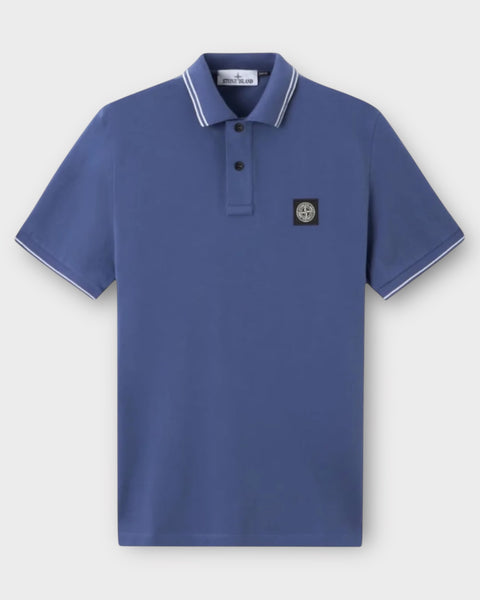Short Sleeve Patch Logo Polo
