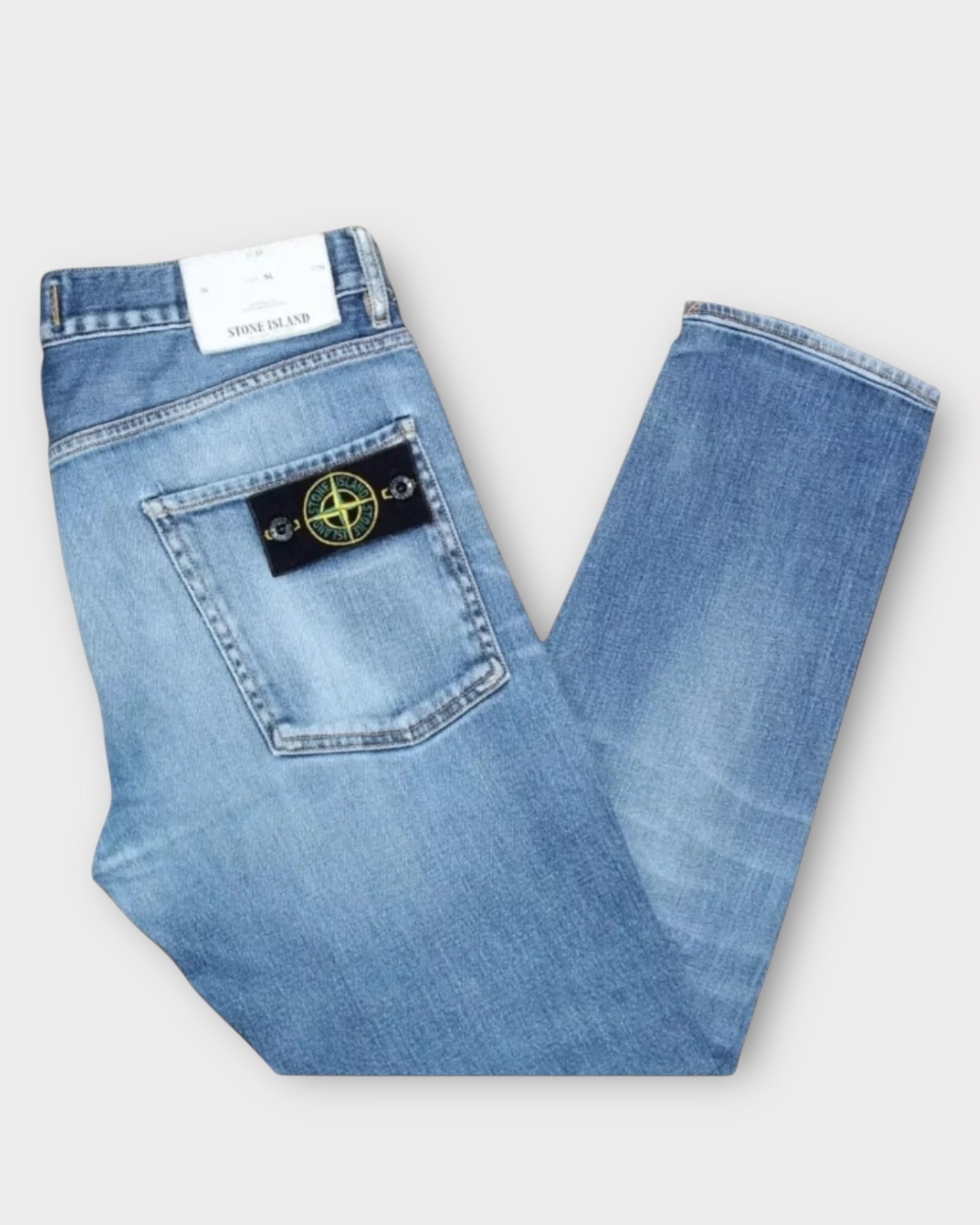 Badge Denim Jeans