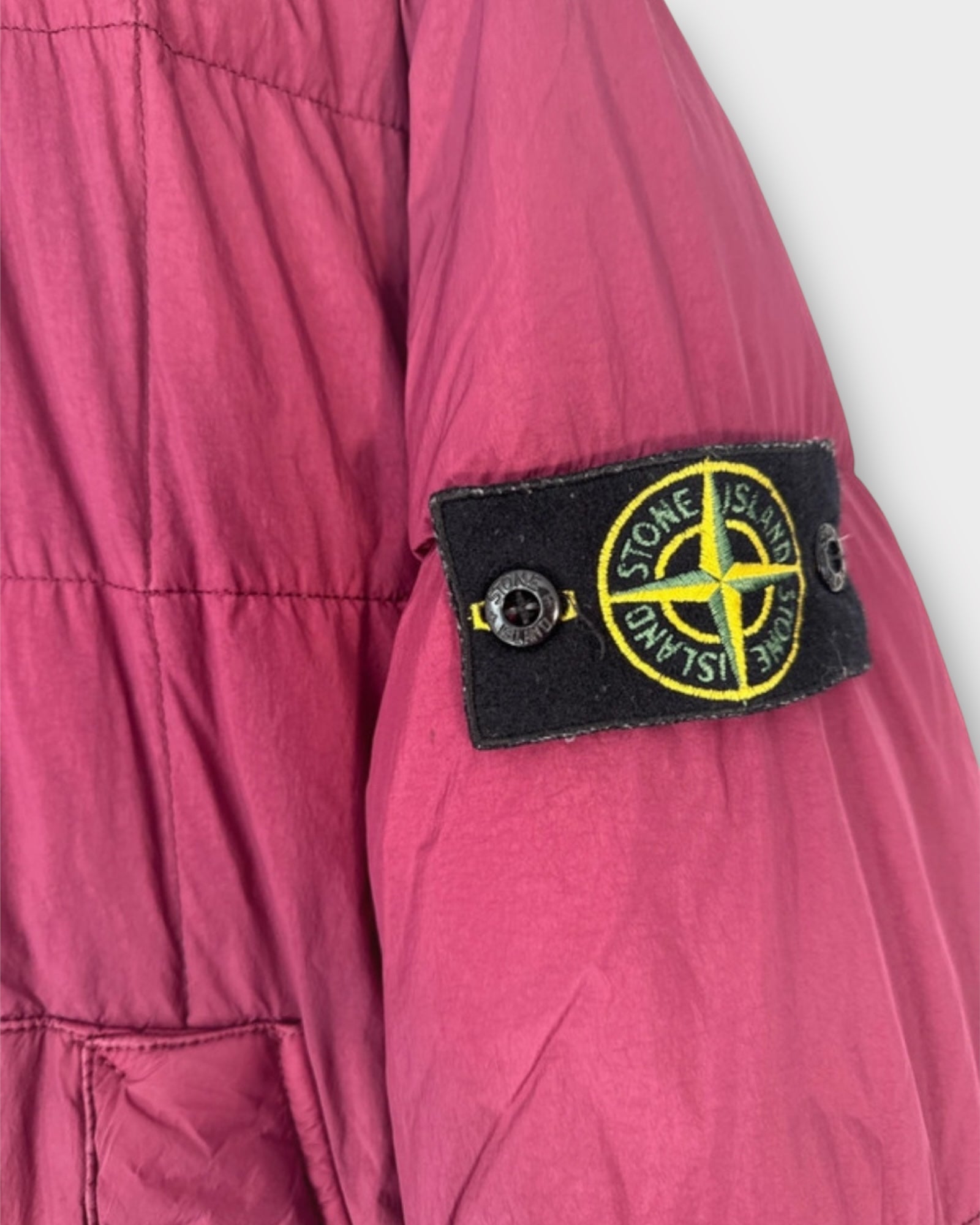 Garment Dyed Crinkle Down Puffer Coat