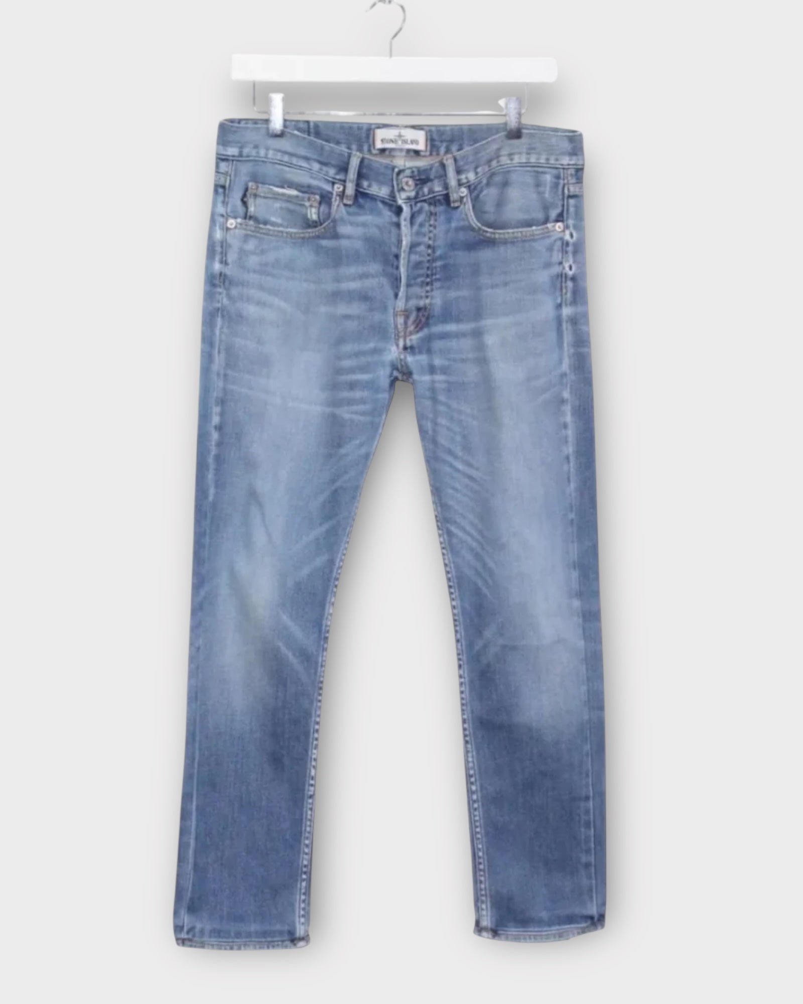 Badge Denim Jeans