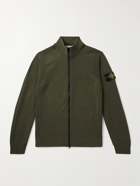 Full Zip Badge Jumper