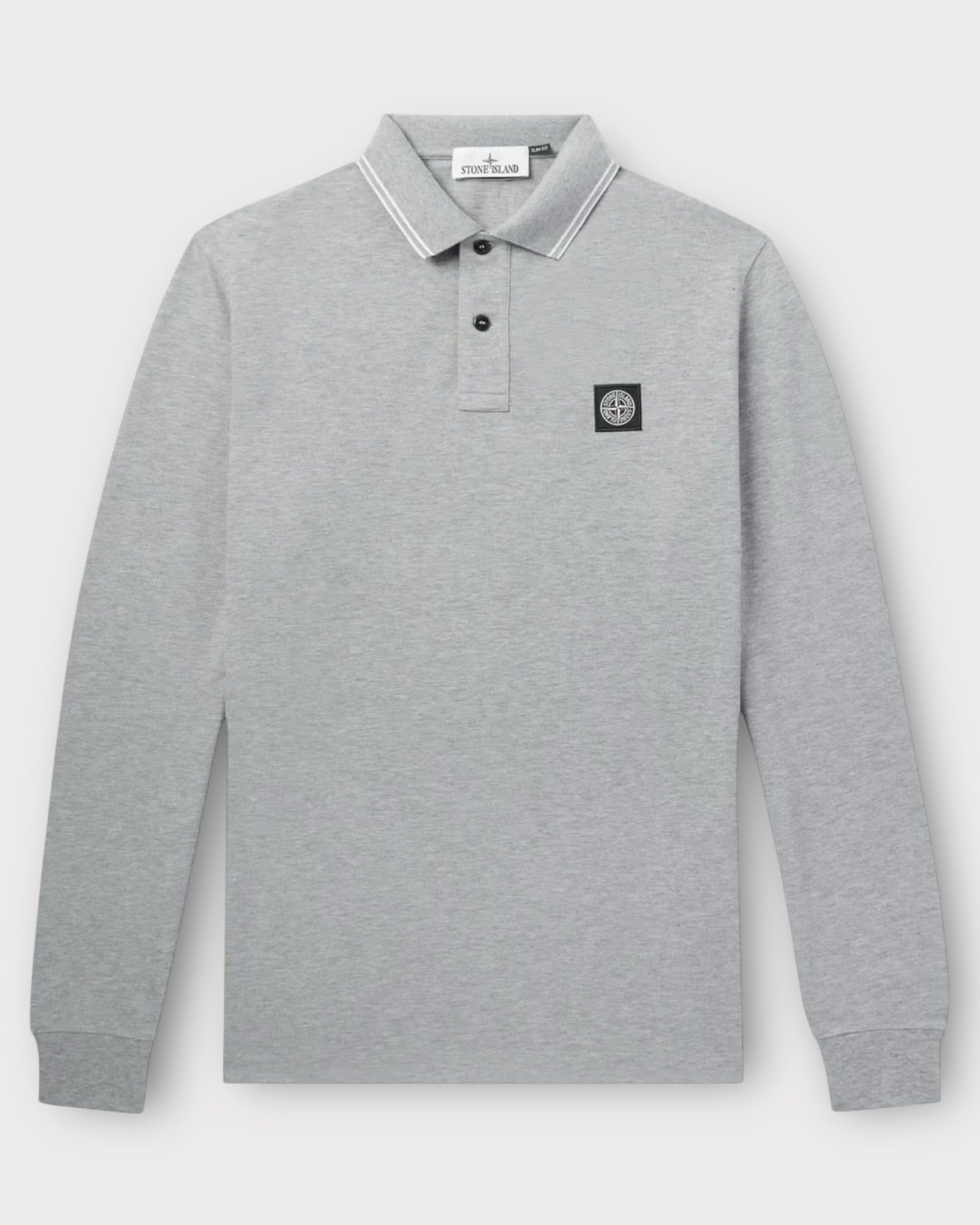 Long Sleeve Patch Logo Polo