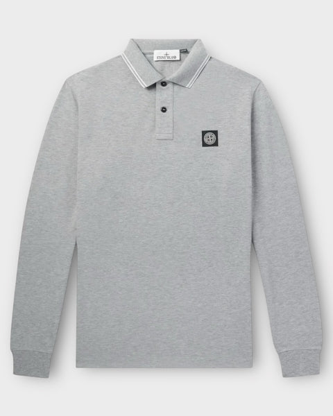 Long Sleeve Patch Logo Polo