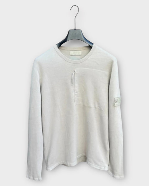 Ghost Zip Pocket Badge Jumper