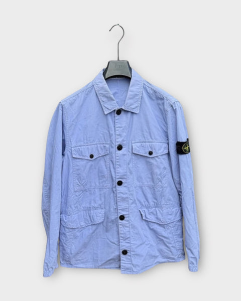Ripstop Button Up Badge Overshirt
