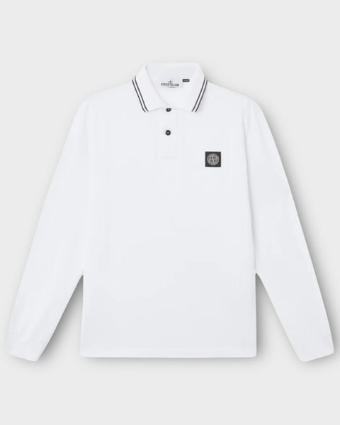Long Sleeve Patch Logo Polo