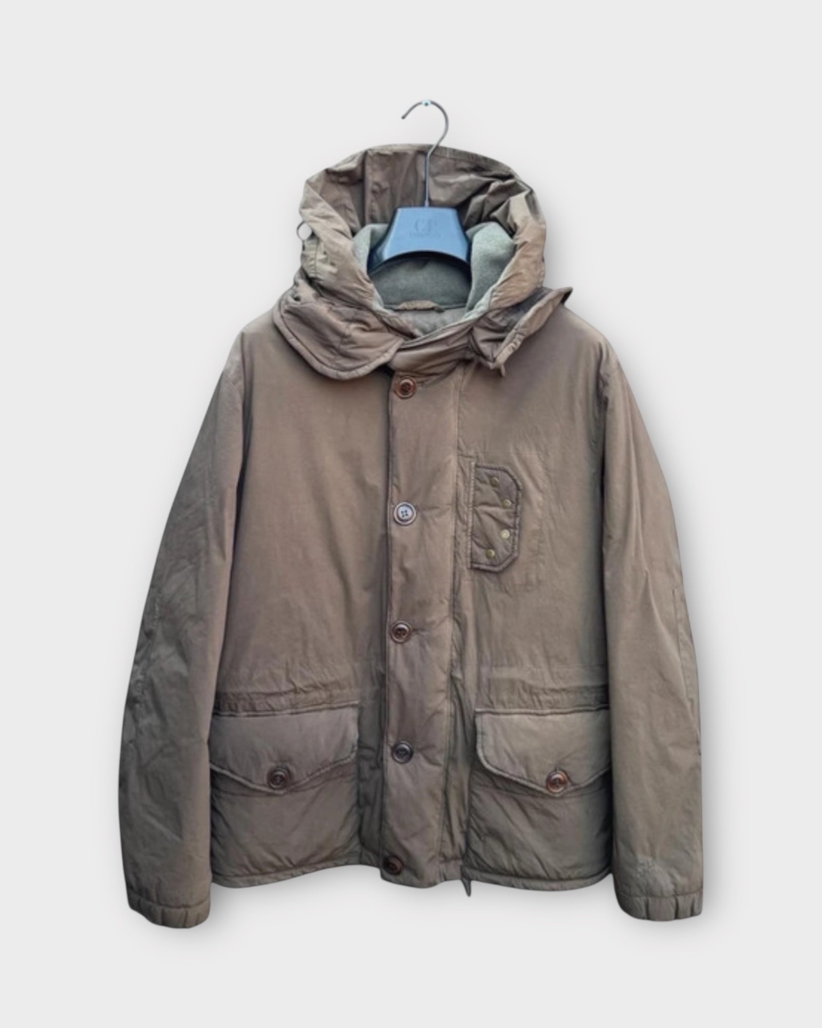 Brown Padded Mille Miglia Jacket