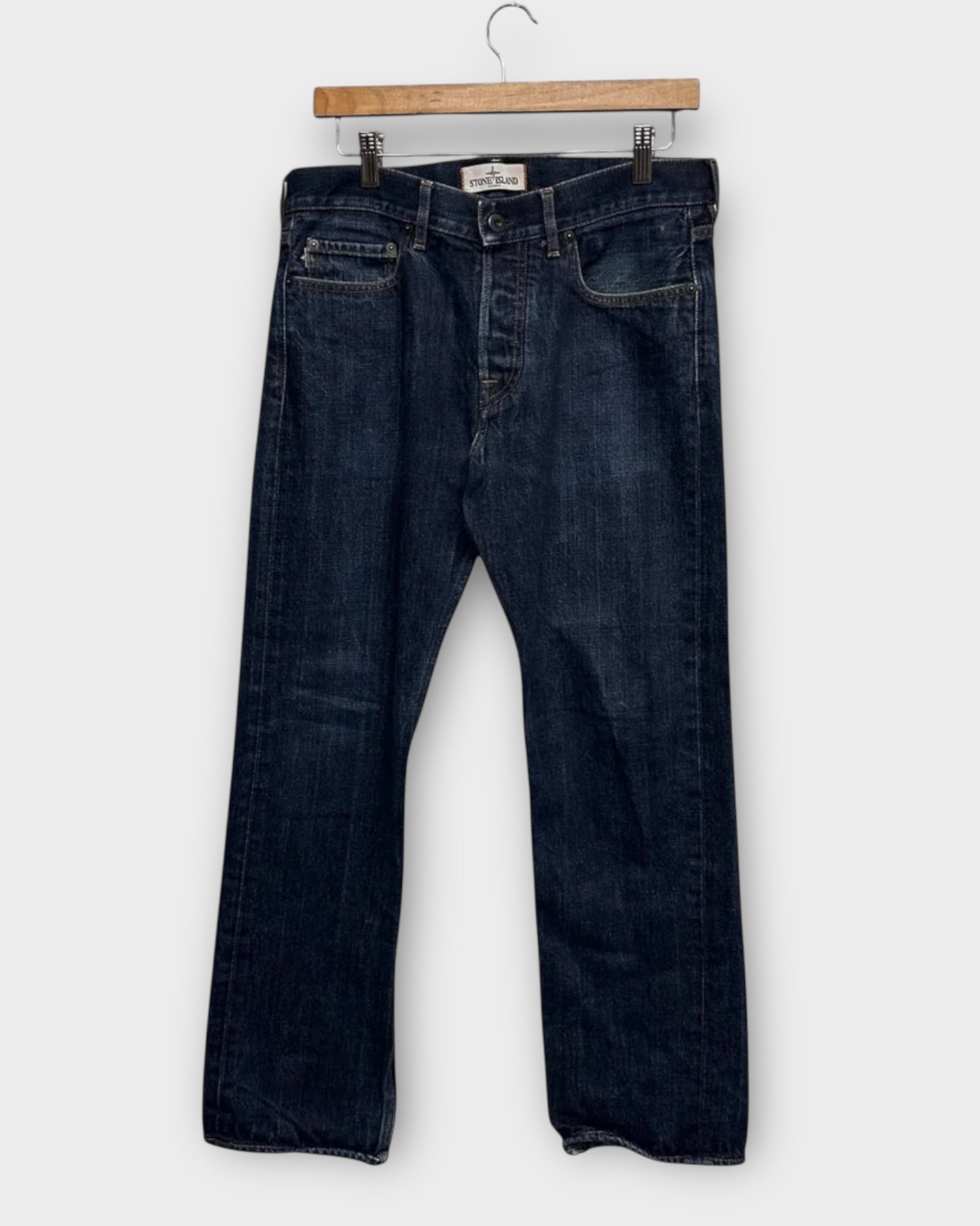 Badge Denim Jeans