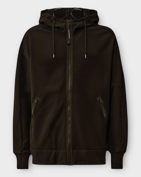 Zip Up Goggle Hoodie