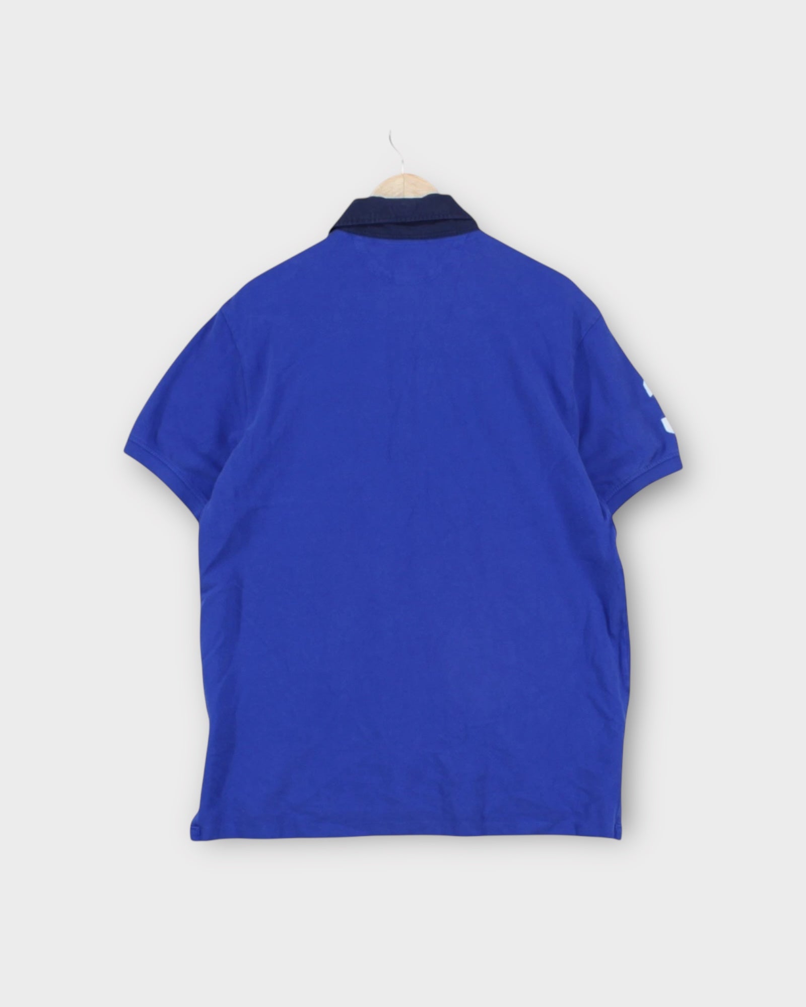 Short Sleeve Slim Fit Big Pony Polo