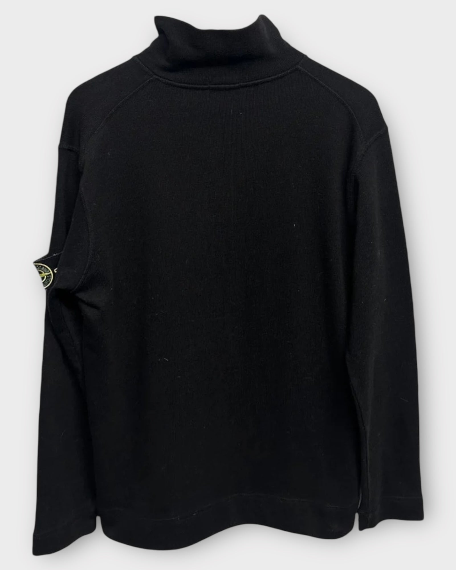 Quarter Button Up Knit Jumper
