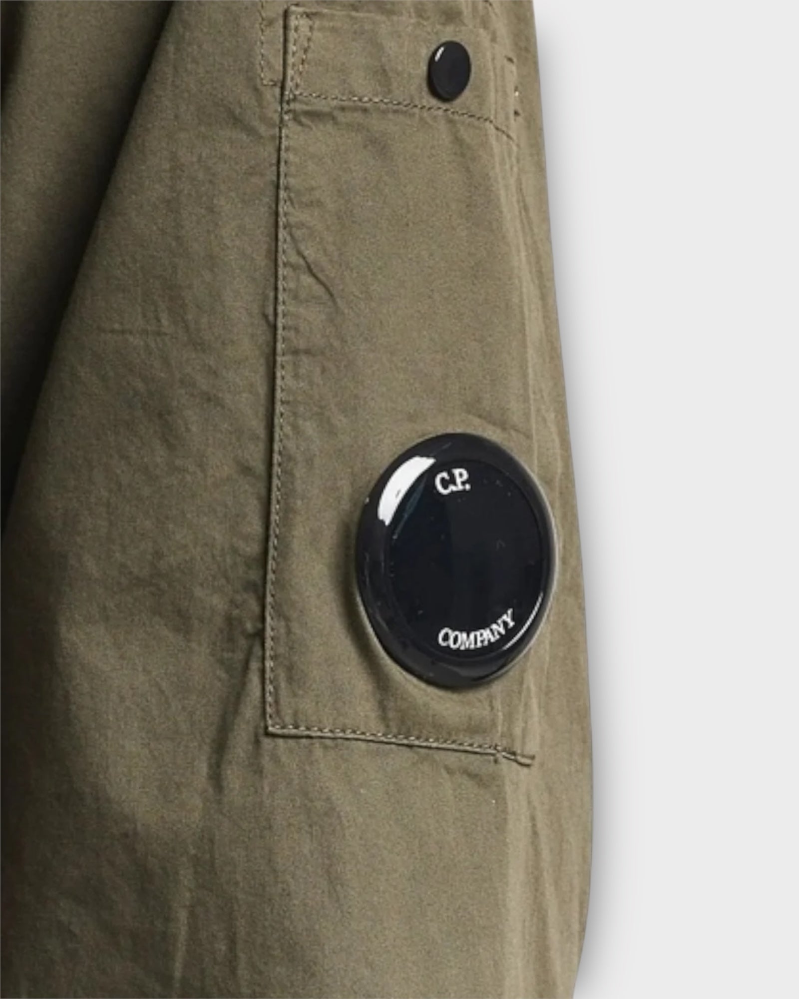 Single Pocket Full Zip Overshirt With Micro Lens