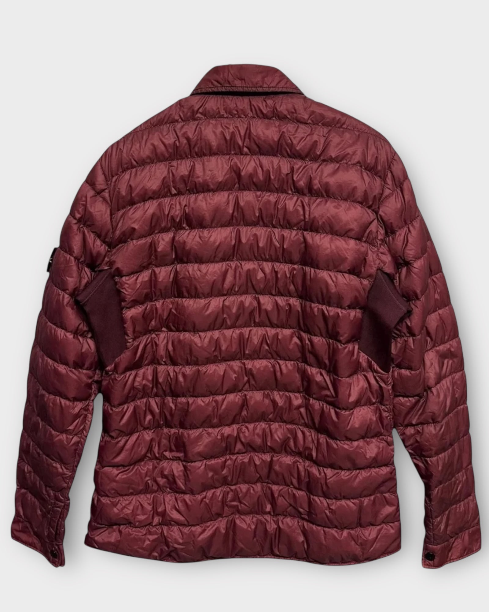 Down Garment Dyed Button Up Jacket