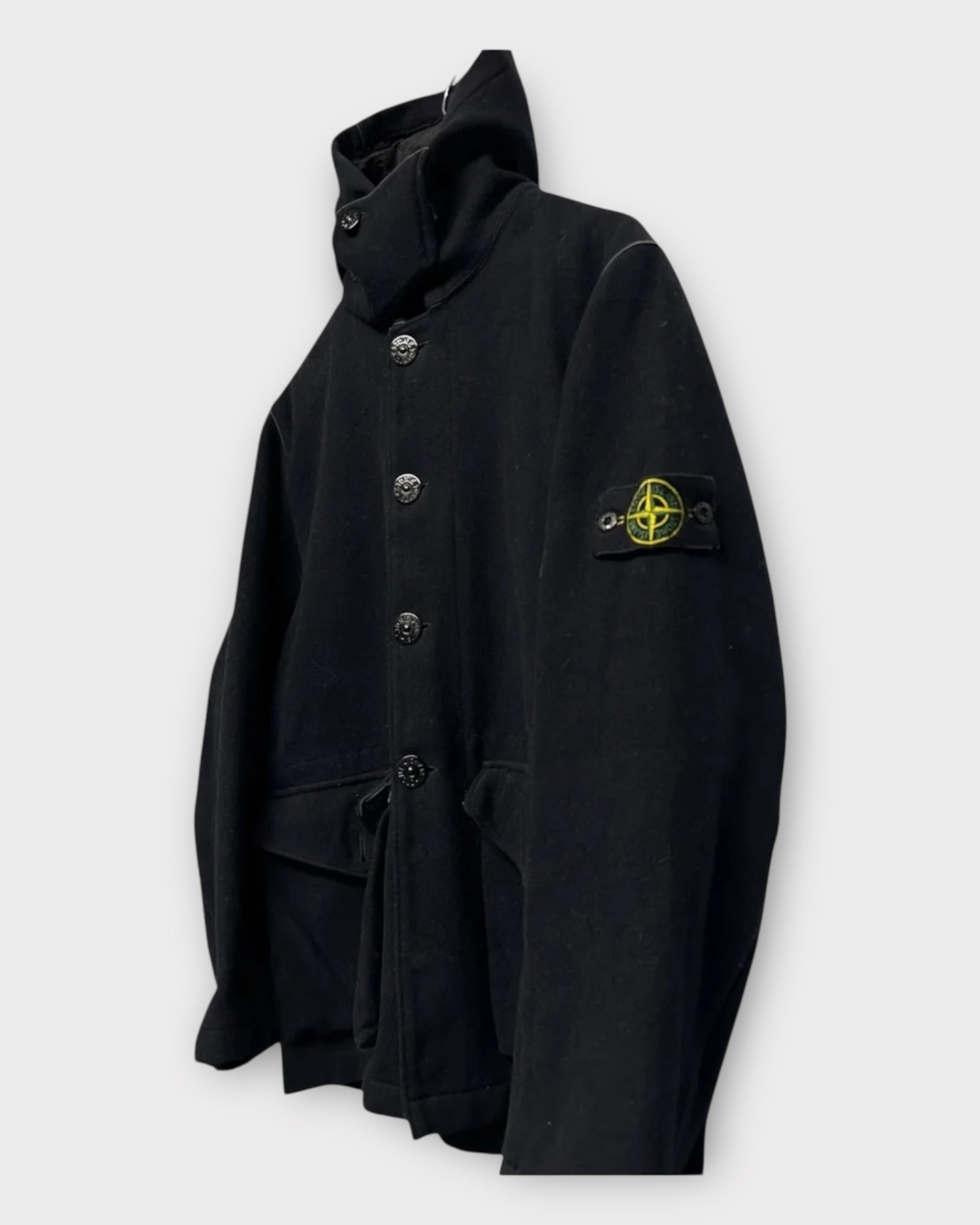Duffle Wool Lined Double Pocket Jacket