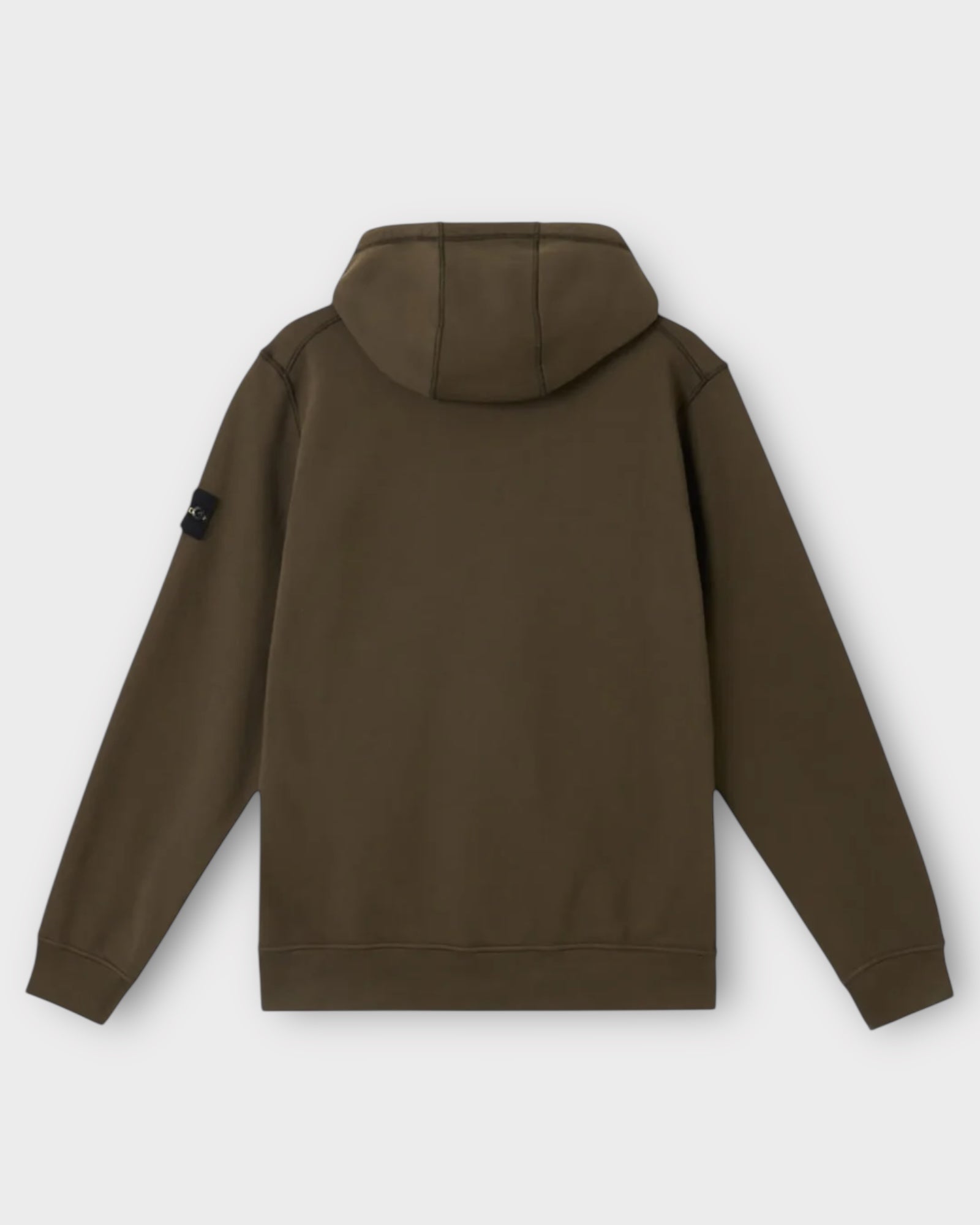 Zip Up Thick Badge Hoodie