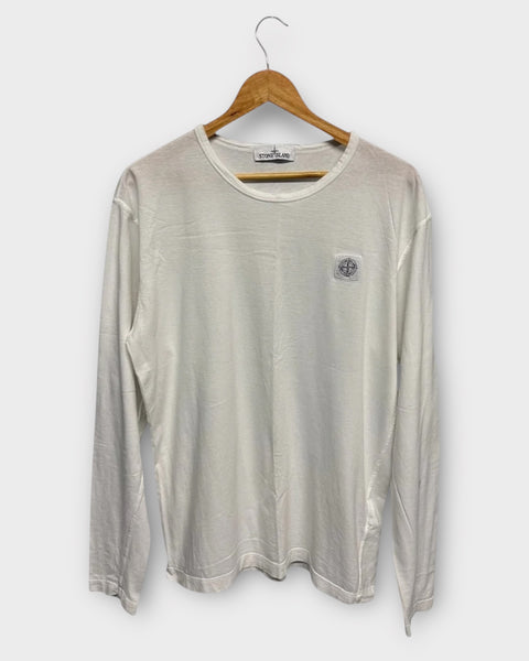 Long Sleeve Patch Logo T-Shirt