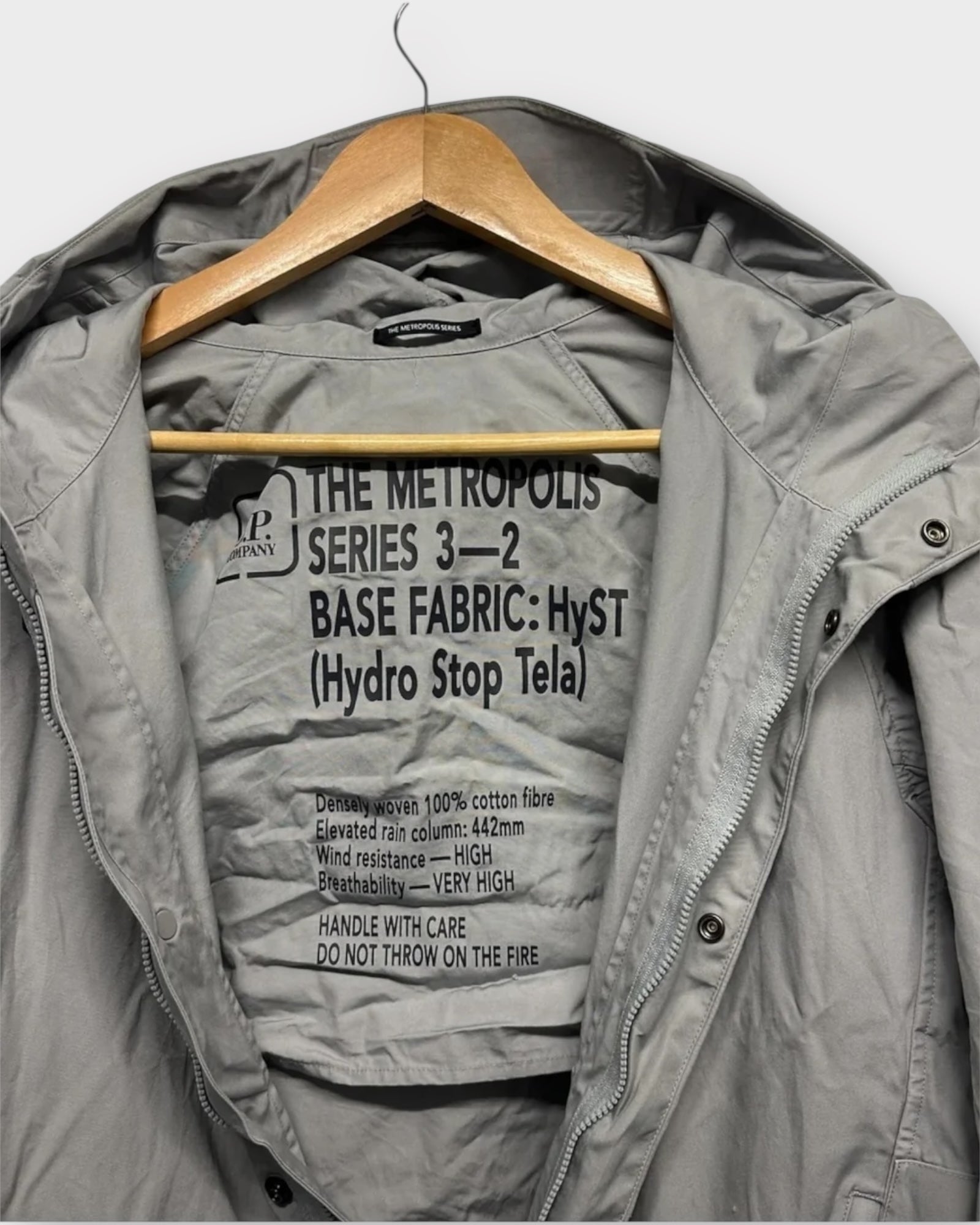 Metropolis Ventile Zip Up Jacket
