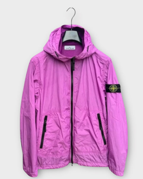 Garment Dyed Crinkle Reps Badge Jacket