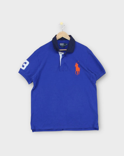 Short Sleeve Slim Fit Big Pony Polo