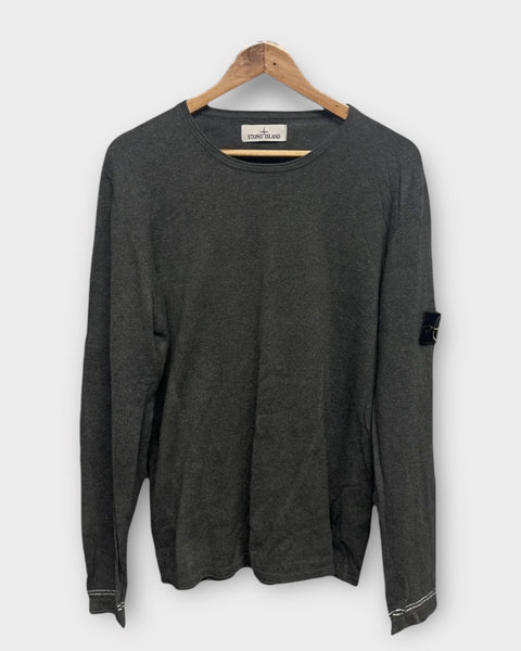 Knit Pullover Badge Jumper
