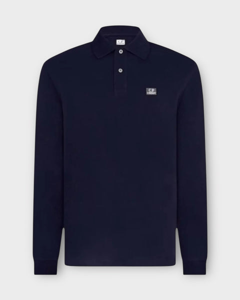 Long Sleeve Small Logo Polo