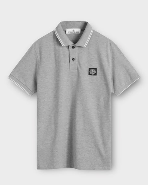 Short Sleeve Patch Logo Polo