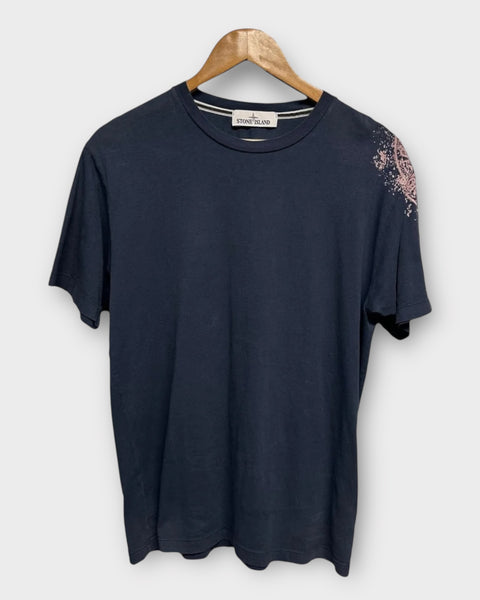 Shoulder Graphic Short Sleeve T-Shirt