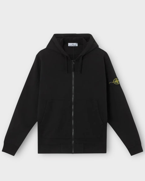 Zip Up Thick Badge Hoodie