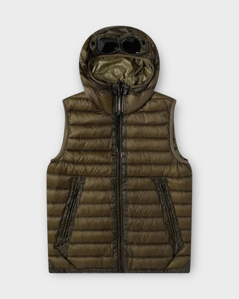 Hooded Down Goggle Gilet