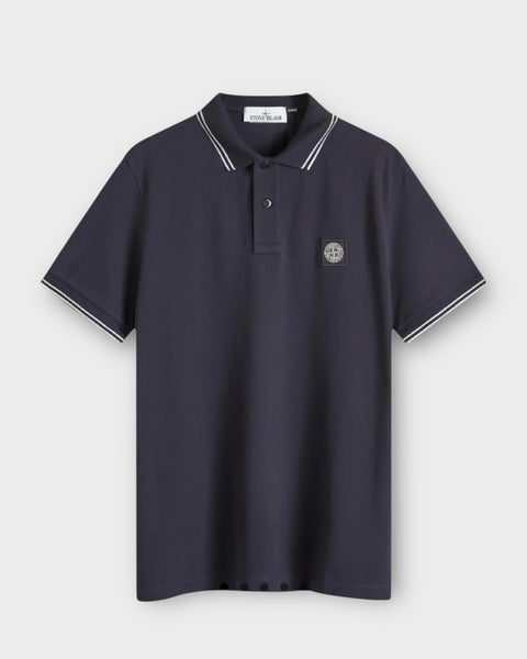 Short Sleeve Patch Logo Polo