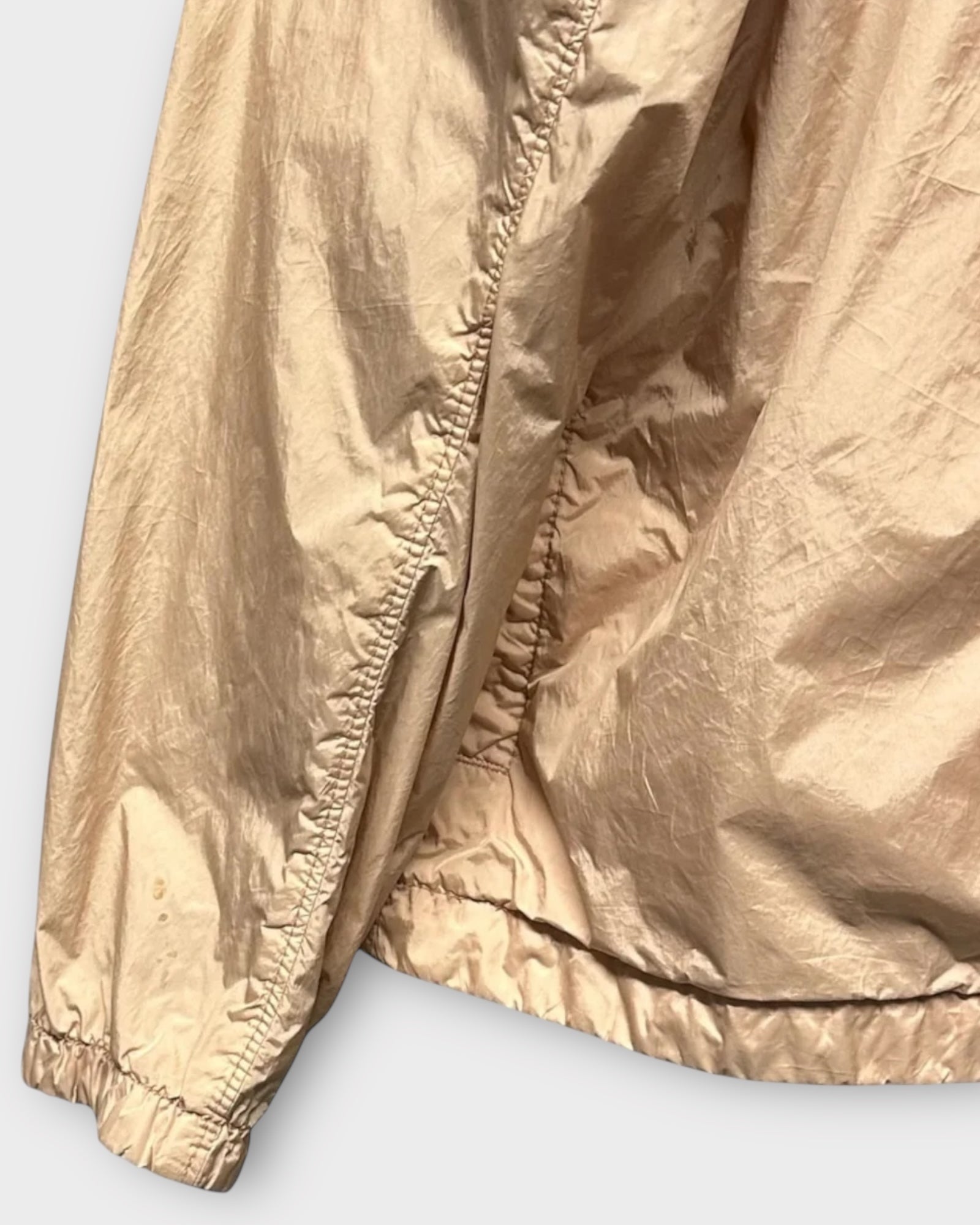 Zip Up Badge Overshirt