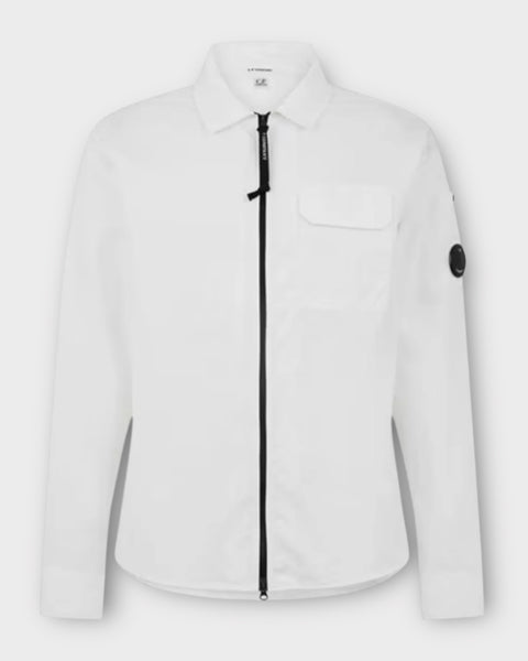 Single Pocket Full Zip Overshirt With Micro Lens