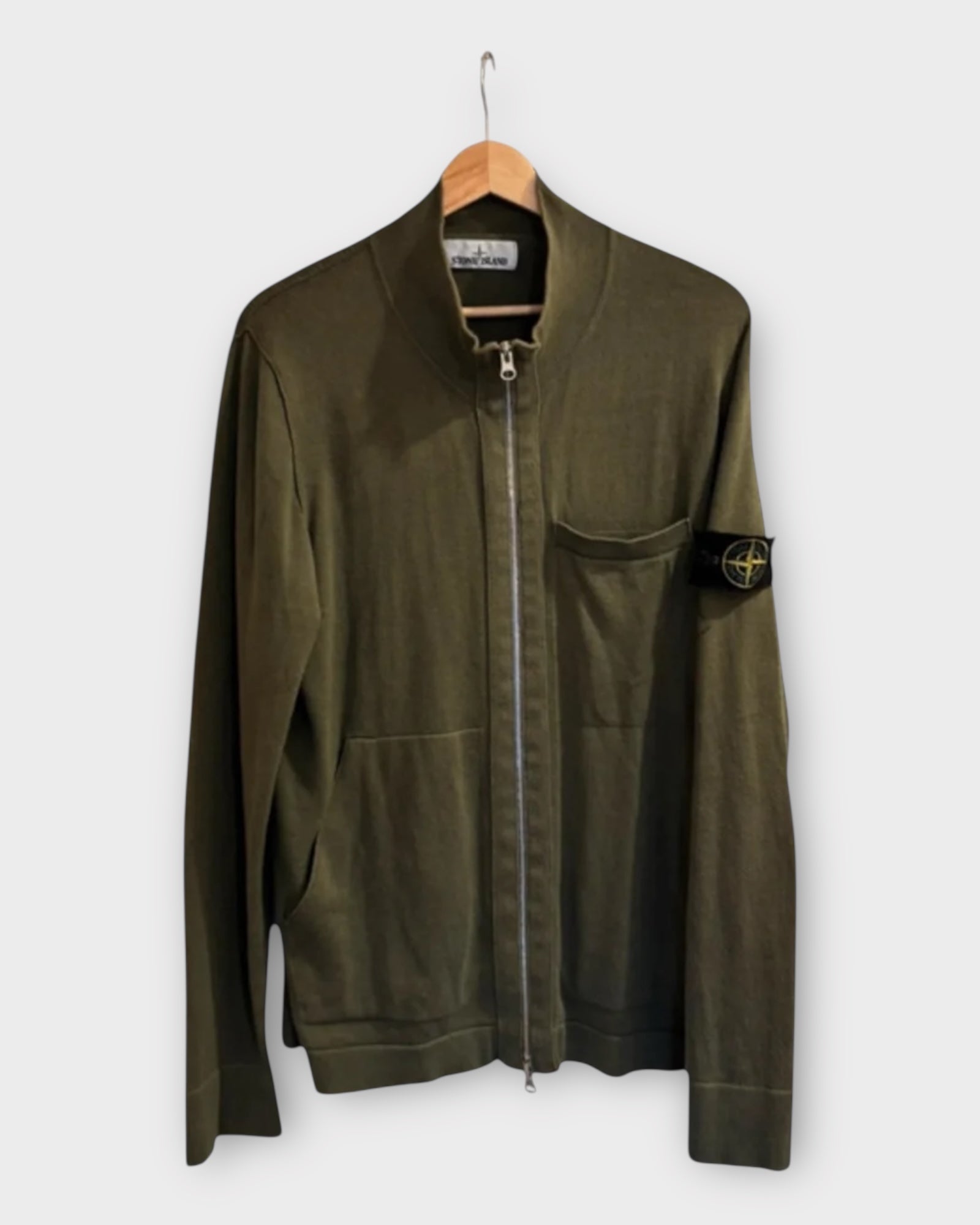 Full Zip Single Pocket Jumper
