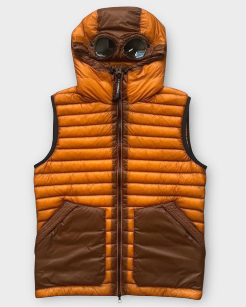 DD Shell Hooded Down Goggle Gilet