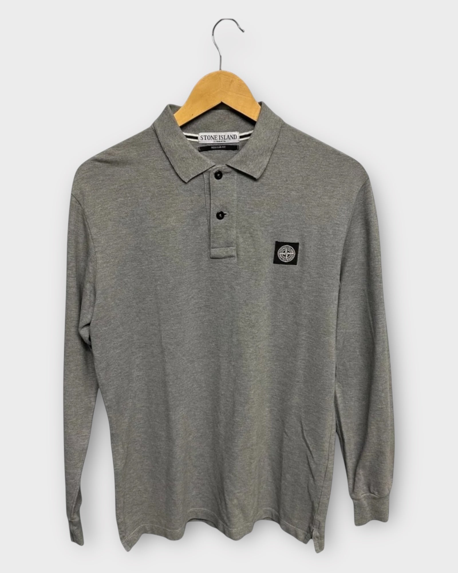 Patch Logo Long Sleeve Polo